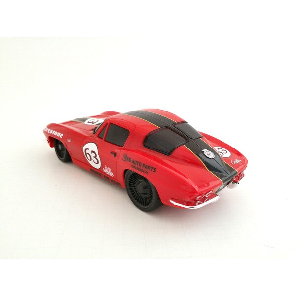 red corvette remote control car
