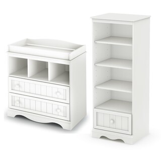 Savannah Changing Table and Shelving Unit