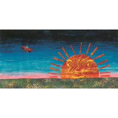 Eric Carle The Very Lonely Firefly Character Art Sunset Canvas Print