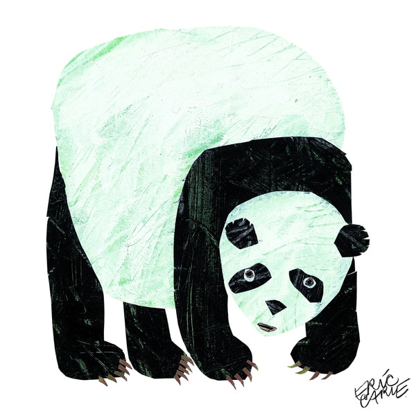 Shop Eric Carle Panda Bear Character Art Front Cover 1 Canvas Print Multi Color On Sale 