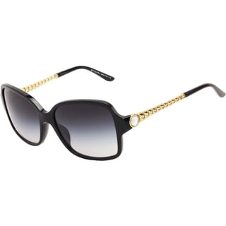 Bvlgari Women's Shiny Black Plastic Fashion Sunglasses - Free Shipping ...