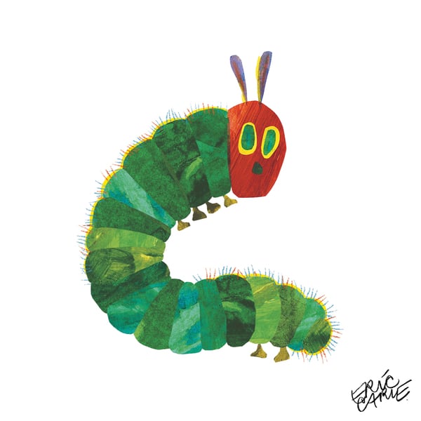 eric carle hungry caterpillar clipart free