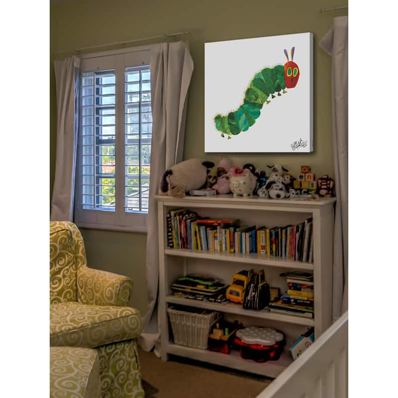 Eric Carle The Very Hungry Caterpillar Character Art Caterpillar 1 ...