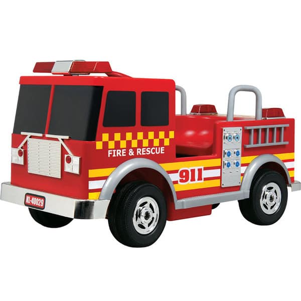 fire truck bath toy