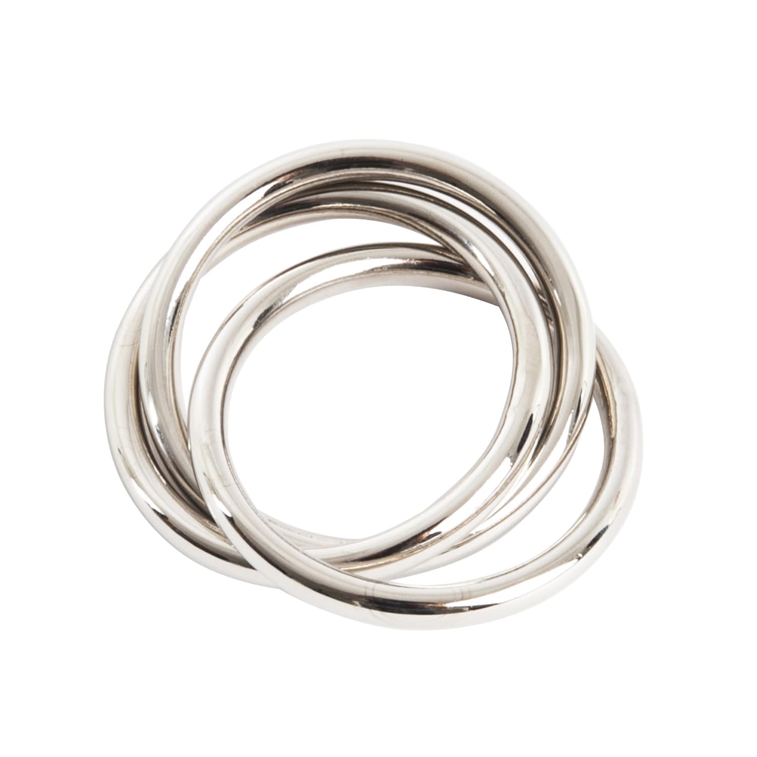 Three Rings Design Napkin Rings (Set of 4)