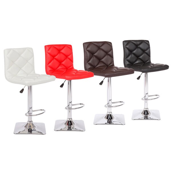 Rio Adjustable Swivel Bar Stool (Set of 2)