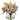 Rose and Maiden Hair Arrangement with Vase