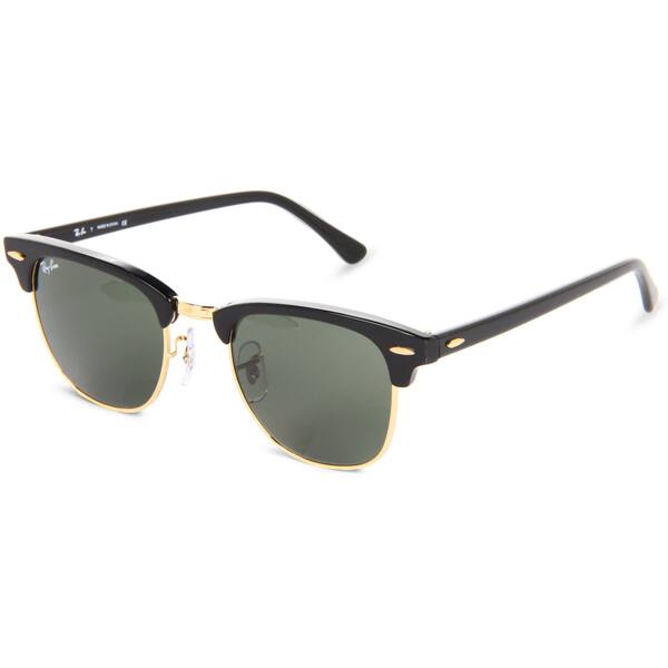 Ray Ban Clubmaster Rb3016 Unisex Black Frame Green Classic Sunglasses On Sale Overstock