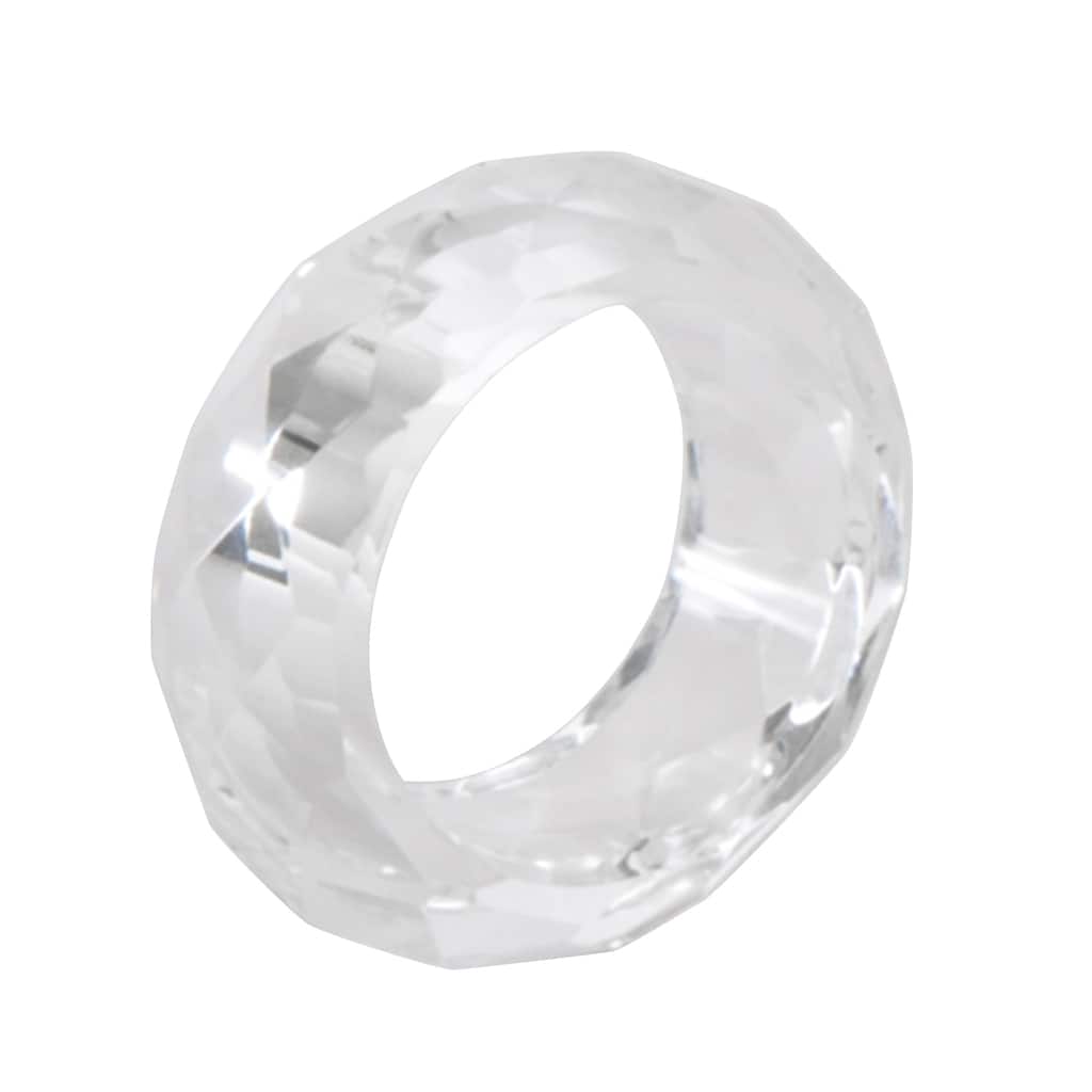 Crystal Napkin Ring (Set of 4)