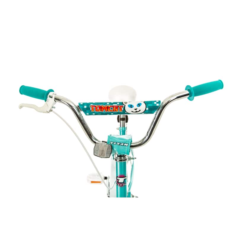 Titan Tomcat Girls Teal Blue 20-Inch BMX Bike