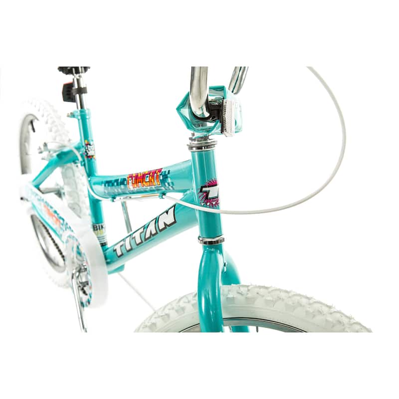 Titan Tomcat Girls Teal Blue 20-Inch BMX Bike