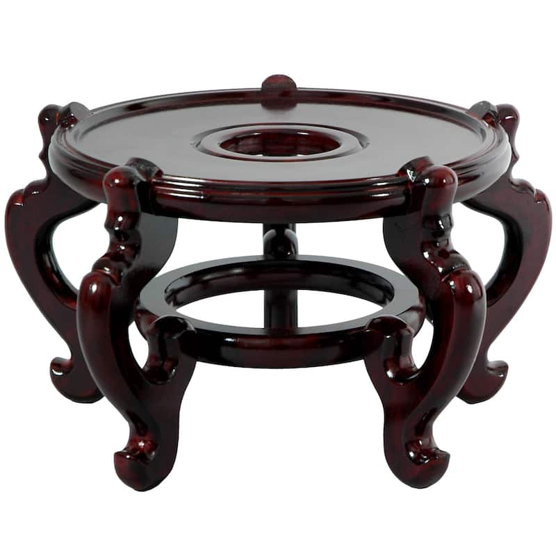 Handmade Medium Fishbowl Stand - Bown - 8.5"Diameter x 7.5"H