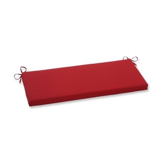 Shop Pillow Perfect Pompeii Red Bench Cushion - Free 