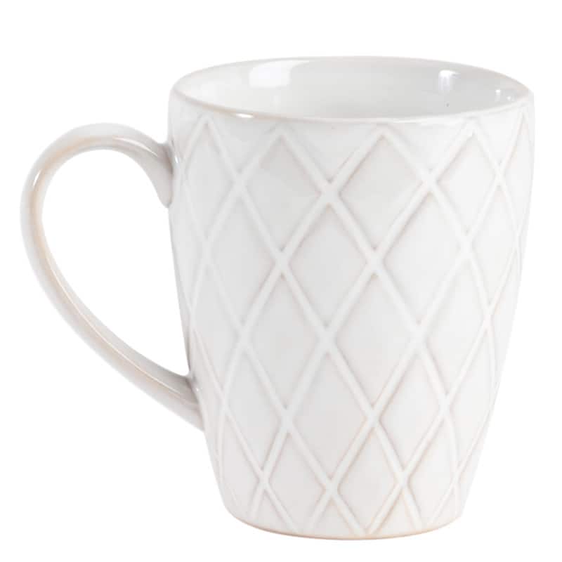 Diamond Design Mug (Set of 4)