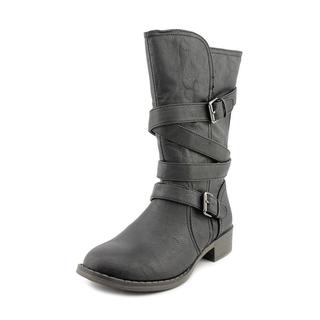 Report Glacier Women's Nylon Suede Fur Boots - 11096525 - Overstock.com ...