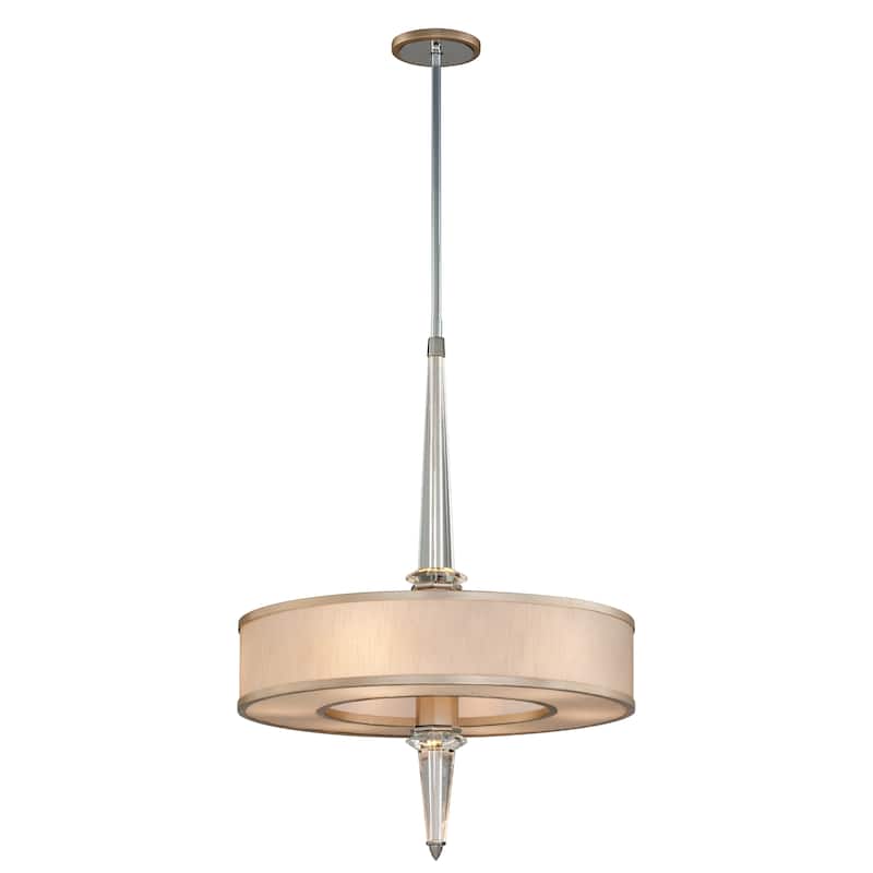 Harlow 6-light Silver Pendant