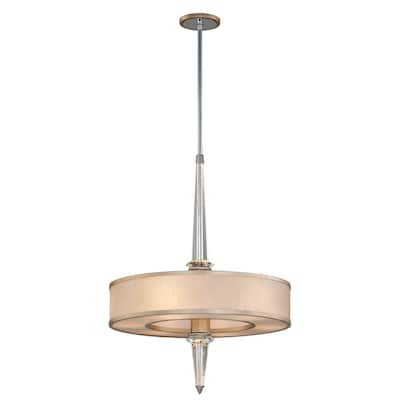Harlow 6-light Silver Pendant