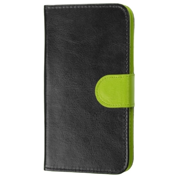 INSTEN Leather Folio Book Style Flip Stand Wallet Case Cover With