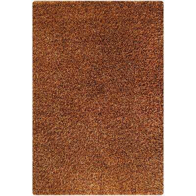 Handmade Cosmo Gold Area Rug (India) - 5'2 x 7'6