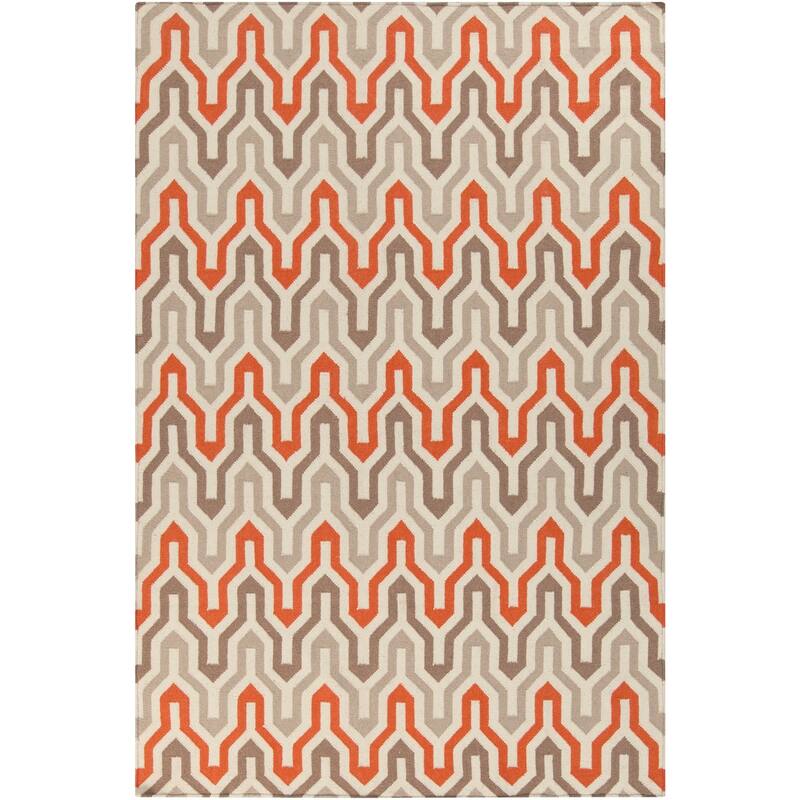 Hand-Woven Dennis Reversible Wool Area Rug