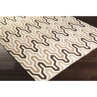 Hand-Woven Dennis Reversible Wool Area Rug
