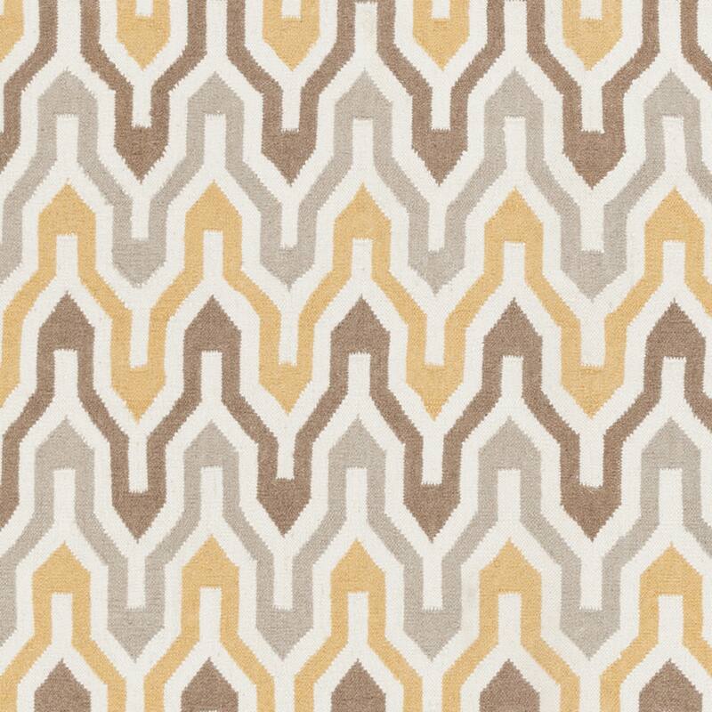 Hand-Woven Dennis Reversible Wool Area Rug