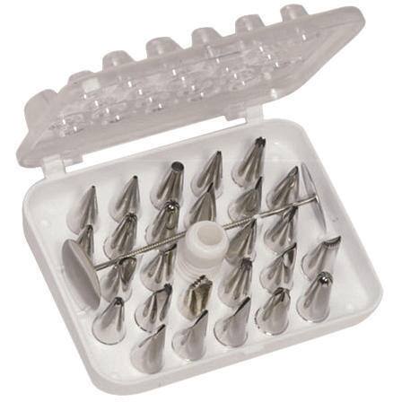 Decorating Tube Set - Stainless Steel