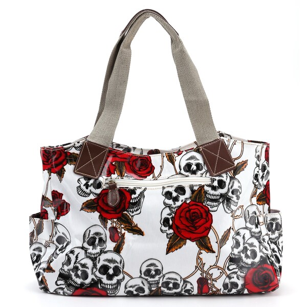 oilcloth shoulder bag