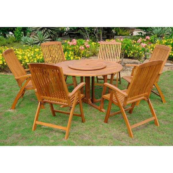 International Caravan Royal Tahiti Aragon 8-piece Patio Dining Set