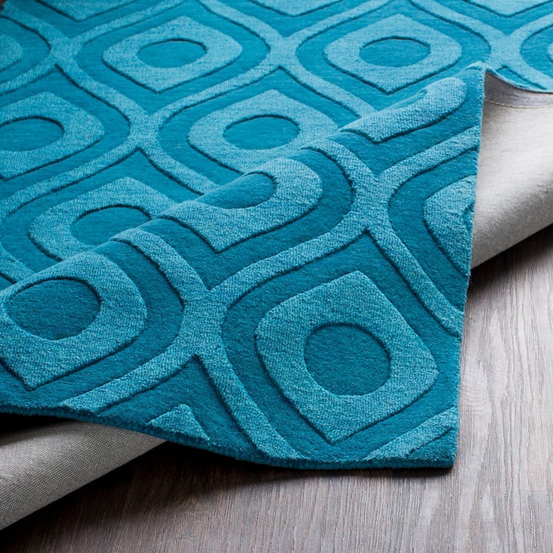 Hand-Woven Abi Tone-on-Tone Wool Rug