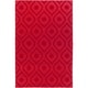 preview thumbnail 45 of 62, Hand-Woven Abi Tone-on-Tone Wool Rug - 2' 3" x 14'