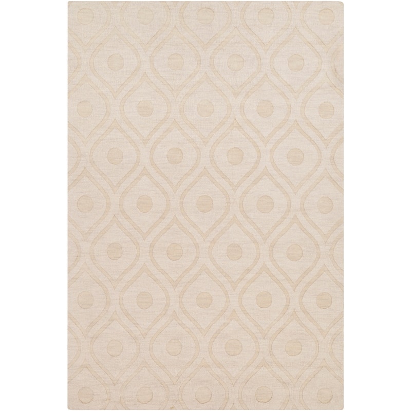 Hand-Woven Abi Tone-on-Tone Wool Rug