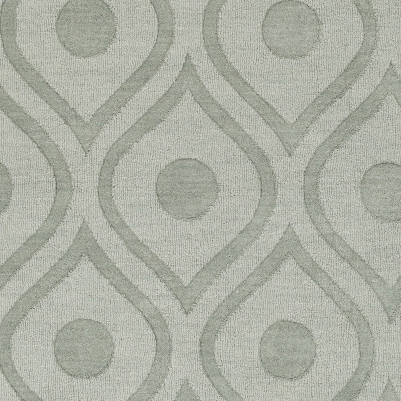 Hand-Woven Abi Tone-on-Tone Wool Rug