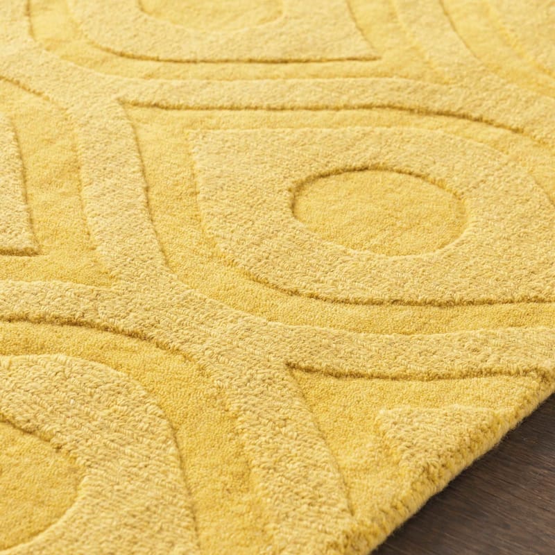 Hand-Woven Abi Tone-on-Tone Wool Rug
