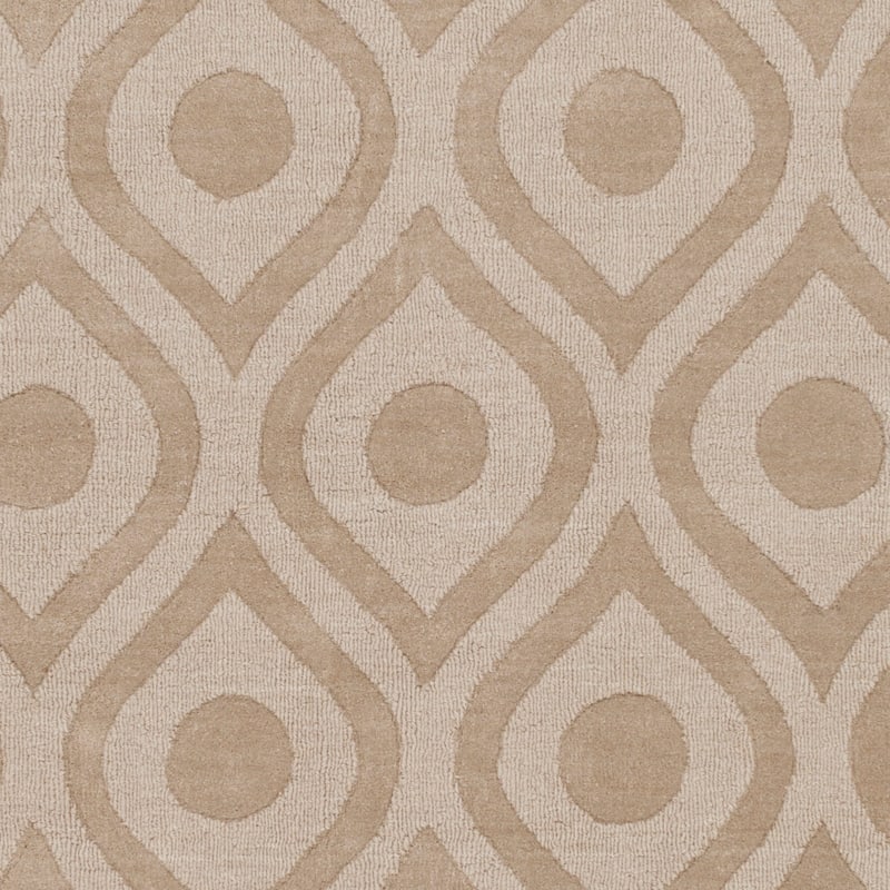 Hand-Woven Abi Tone-on-Tone Wool Rug