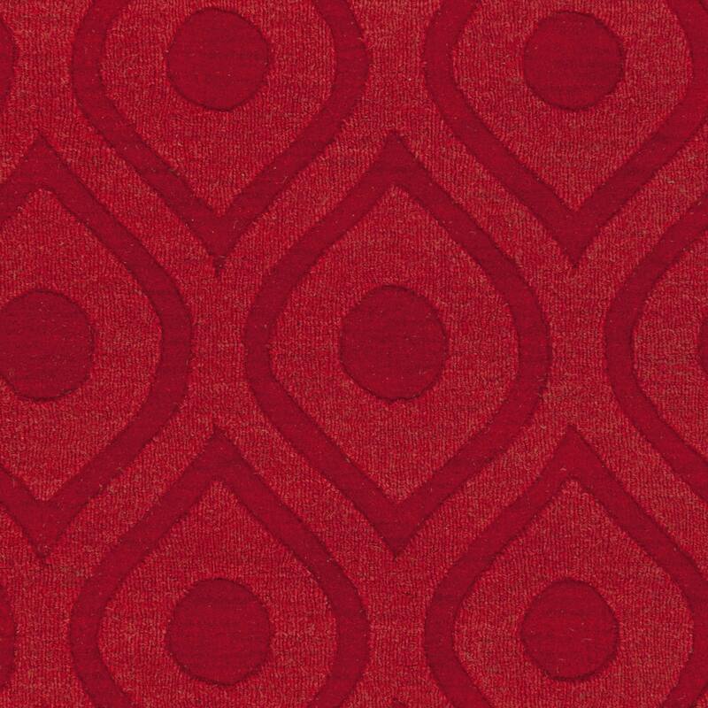 Hand-Woven Abi Tone-on-Tone Wool Rug