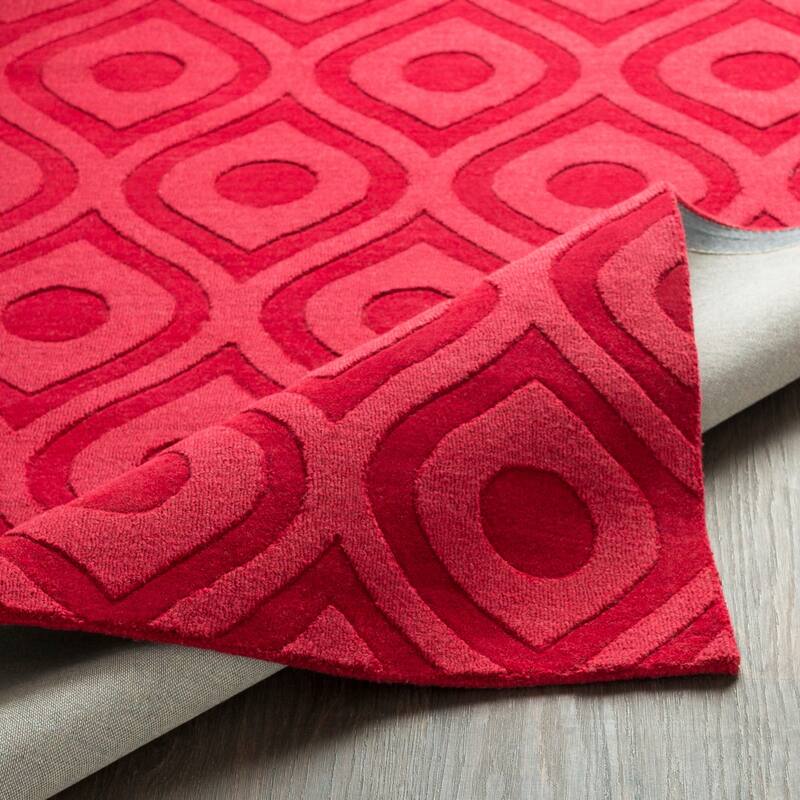 Hand-Woven Abi Tone-on-Tone Wool Rug
