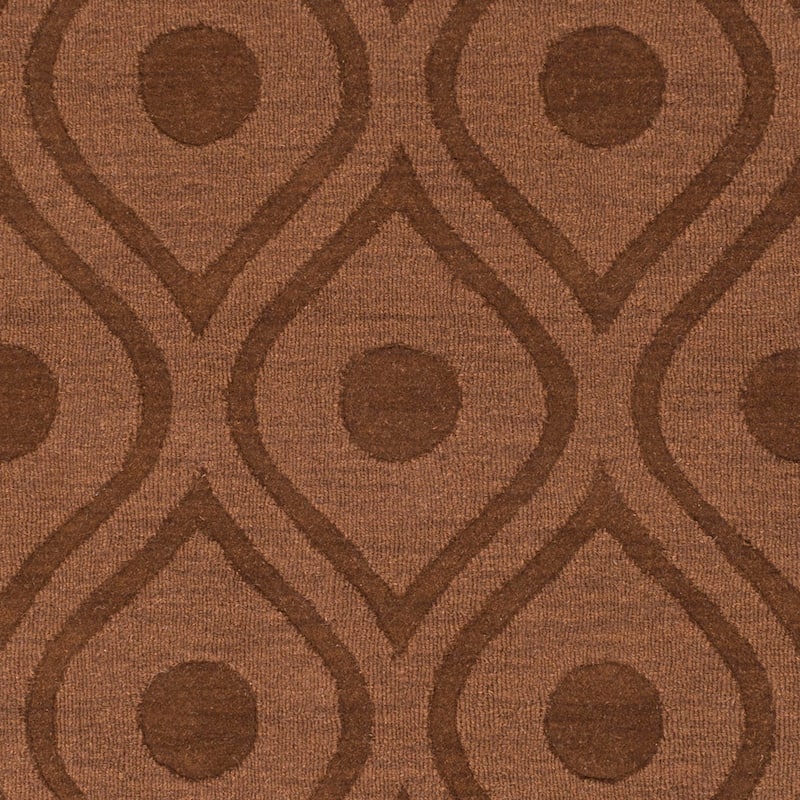 Hand-Woven Abi Tone-on-Tone Wool Rug