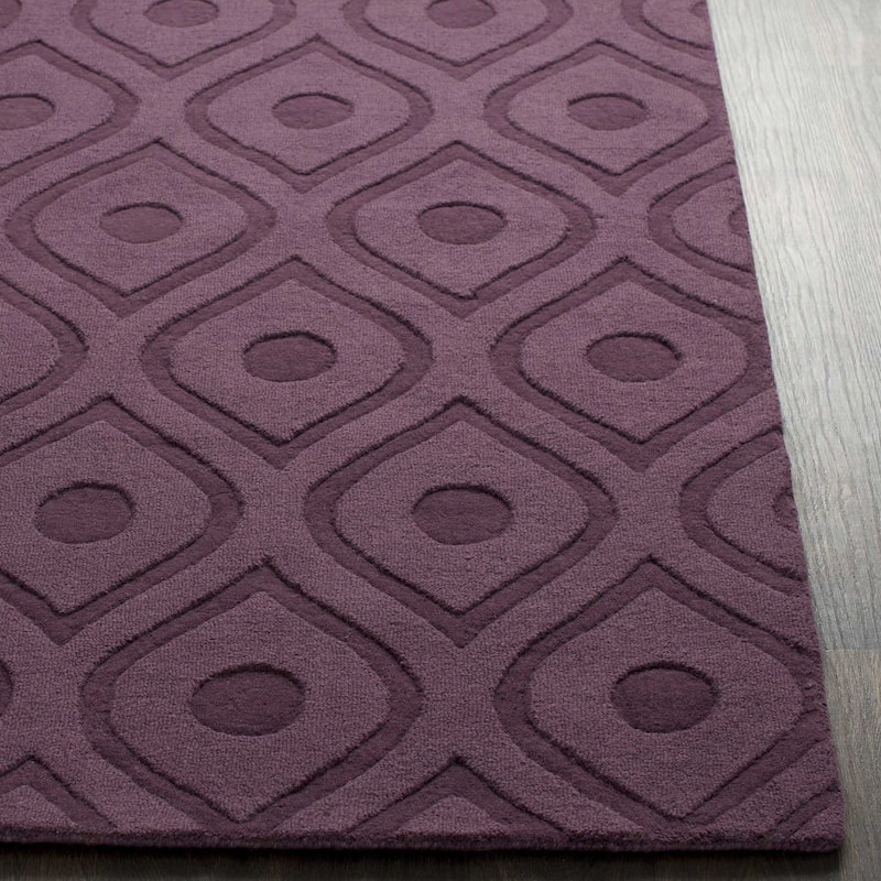 Hand-Woven Abi Tone-on-Tone Wool Rug