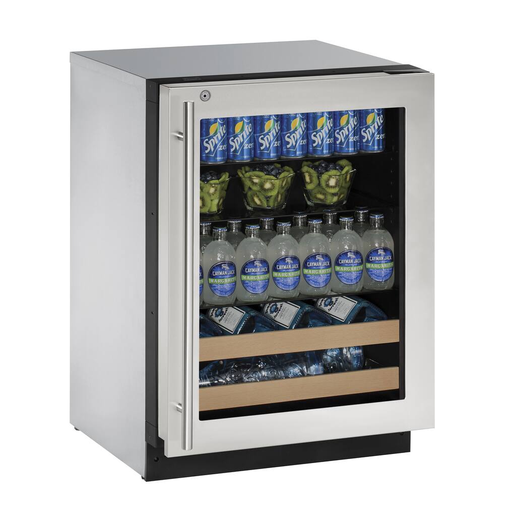 Series 2224BEV - 24 Inch Stainless Steel Beverage Center