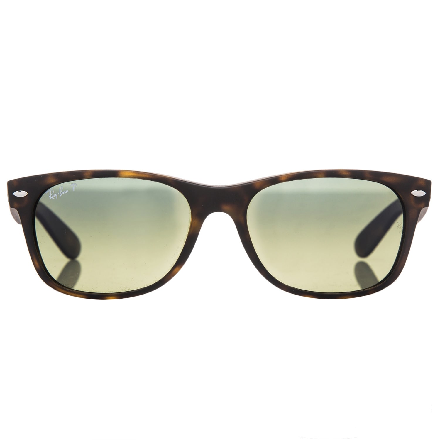 Ray Ban Wayfarer Rb2132 894 76 Havana Blue Green Mirror Polarized 55mm ...