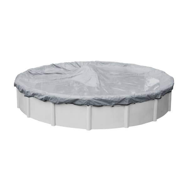 Robelle Ultra Winter Above Ground Pool Cover for Round Pools Bed Bath