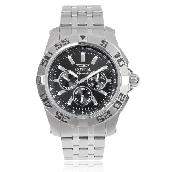 Invicta Men's 7301 'Signature II' Stainless Steel Link  