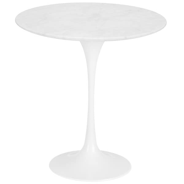 Poly and Bark Daisy 20 inch Marble Side Table