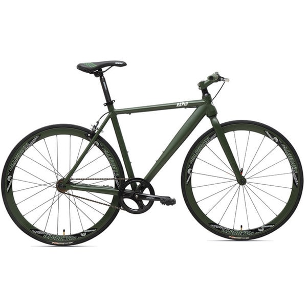 RapidCycle Evolve A1 Flatbar 700C Unisex Fixed Gear Bike (2 Size