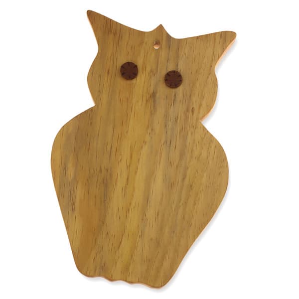 Handmade Pinewood 'Midnight Owl' Cutting Board (Guatemala) - Bed Bath ...