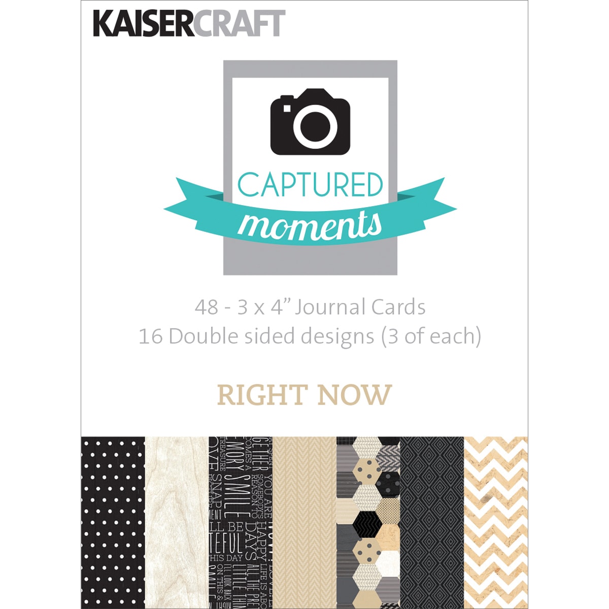 Captured Moments Double Sided Cards 3X4 48/Pkg Right Now   16832366