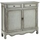 Shop Claridon Vintage Cream and Grey Cabinet - Free Shipping Today ...