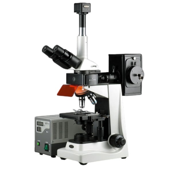 Shop 40x-1600x EPI Fluorescence Trinocular Microscope with 3MP Digital ...