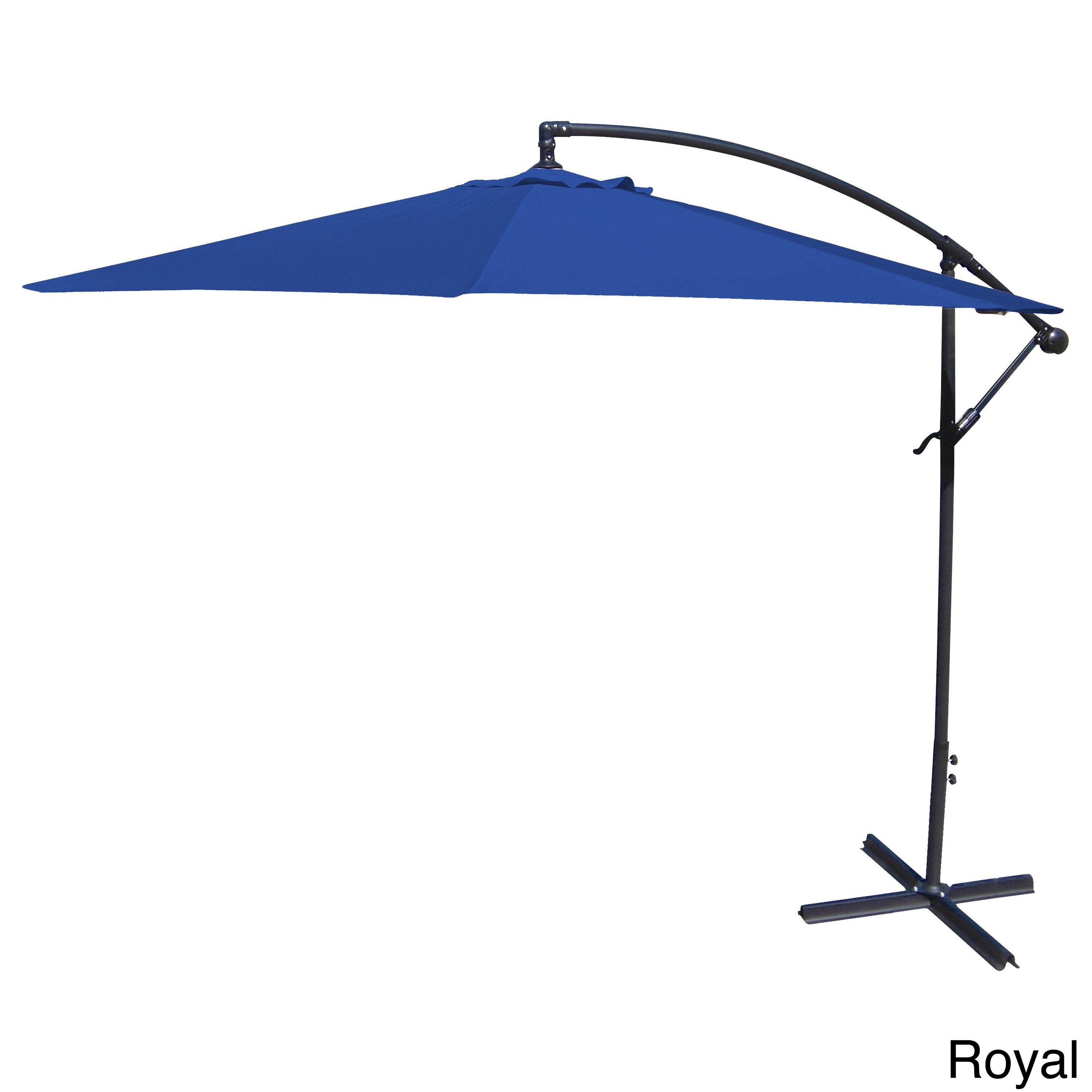 Shop Black Friday Deals On Jordan Manufacturing Steel 10 Foot Offset Umbrella Overstock 9650567